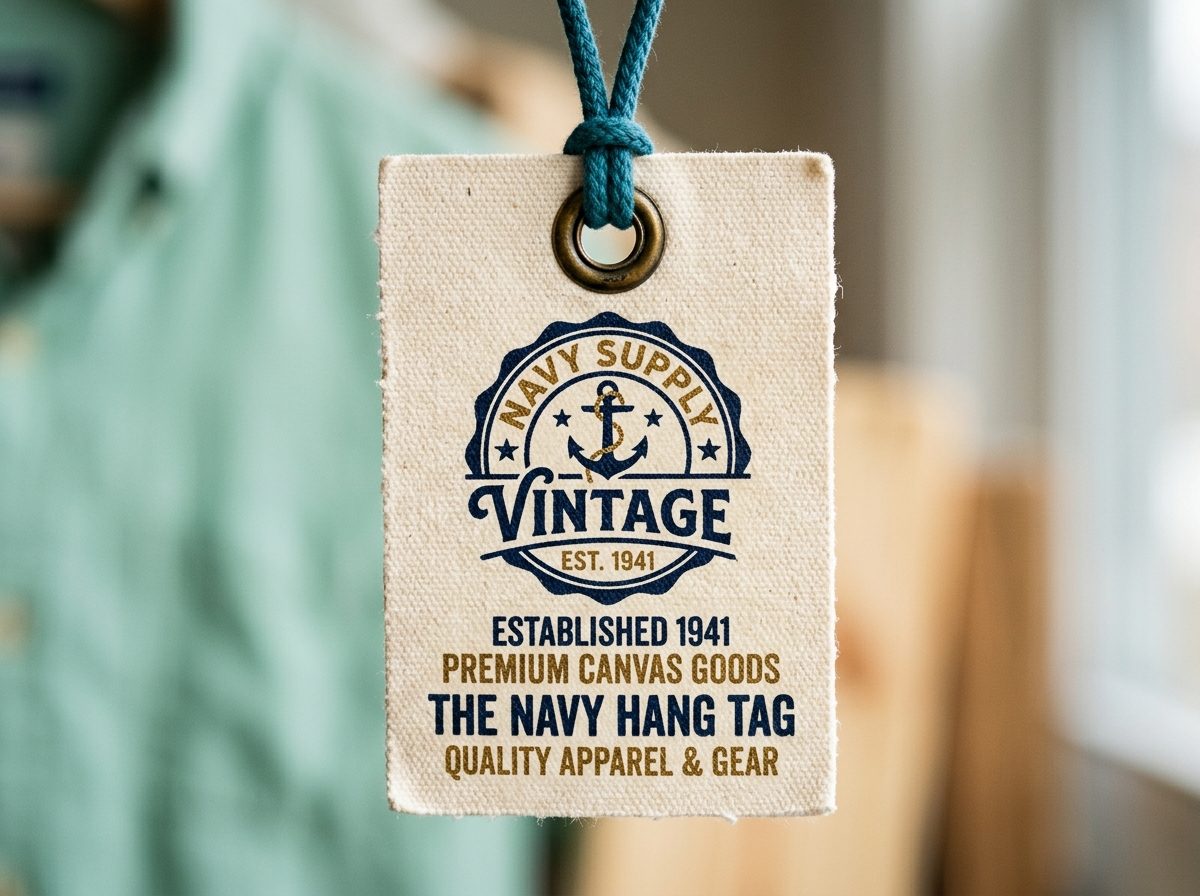 Printed Muslin Label